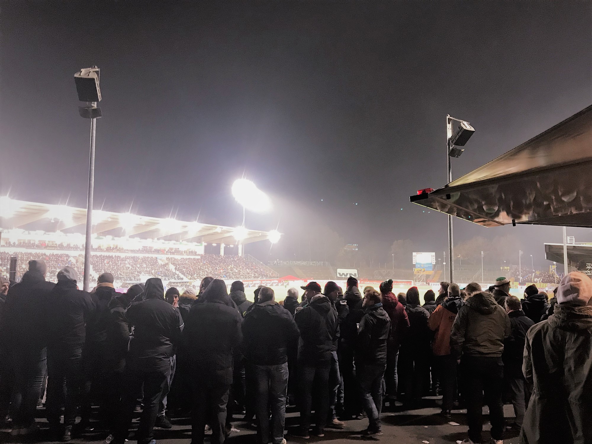 SC Preußen Münster vs. Eintracht Braunschweig – Bundesliigan perustajia katsomassa