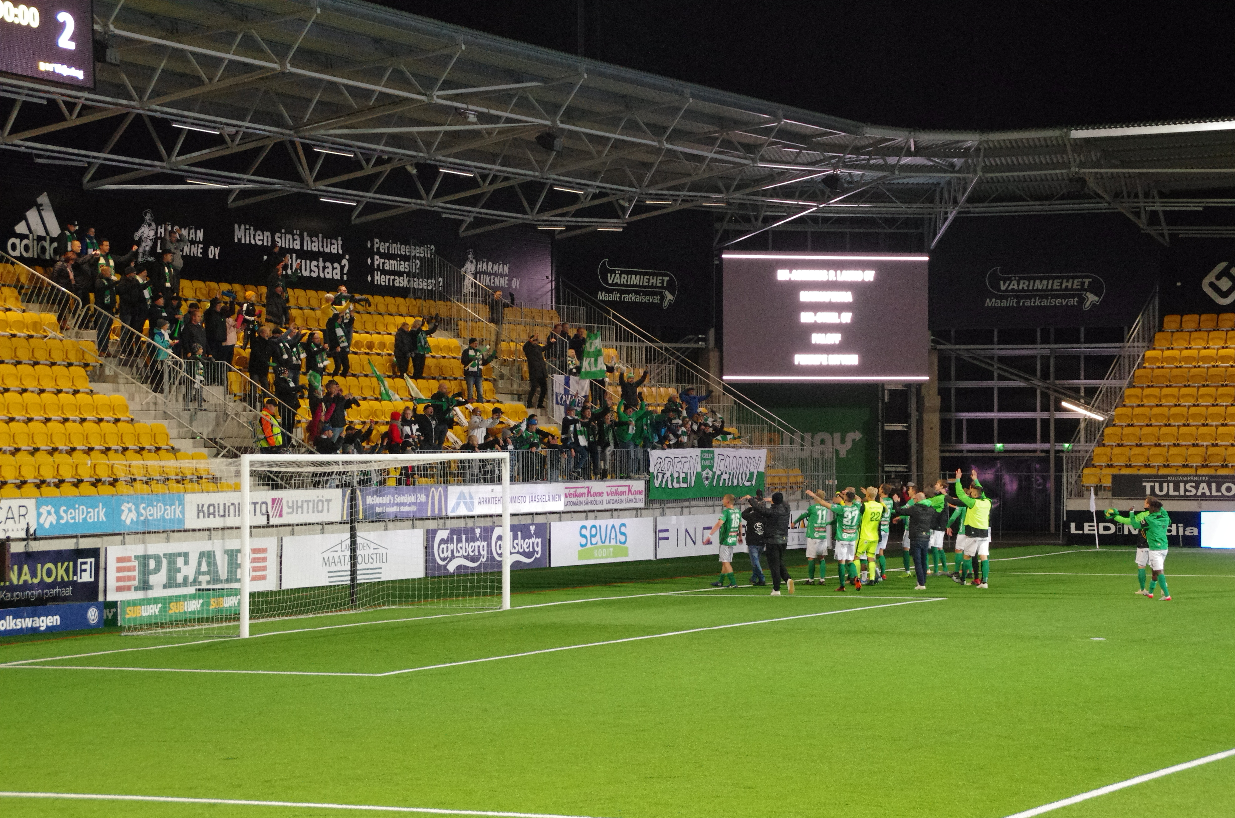 Kokkola 2, Seinäjoki 0 – Brian Page manasi omiensa tehottomuutta