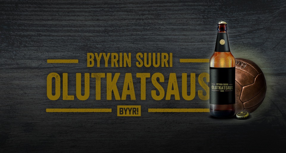 Suomen olutbuumi näkyy Byyrin suuressa olutkatsauksessa – erilaisia futisseurojen ja kannattajien oluita on pantu puolensataa
