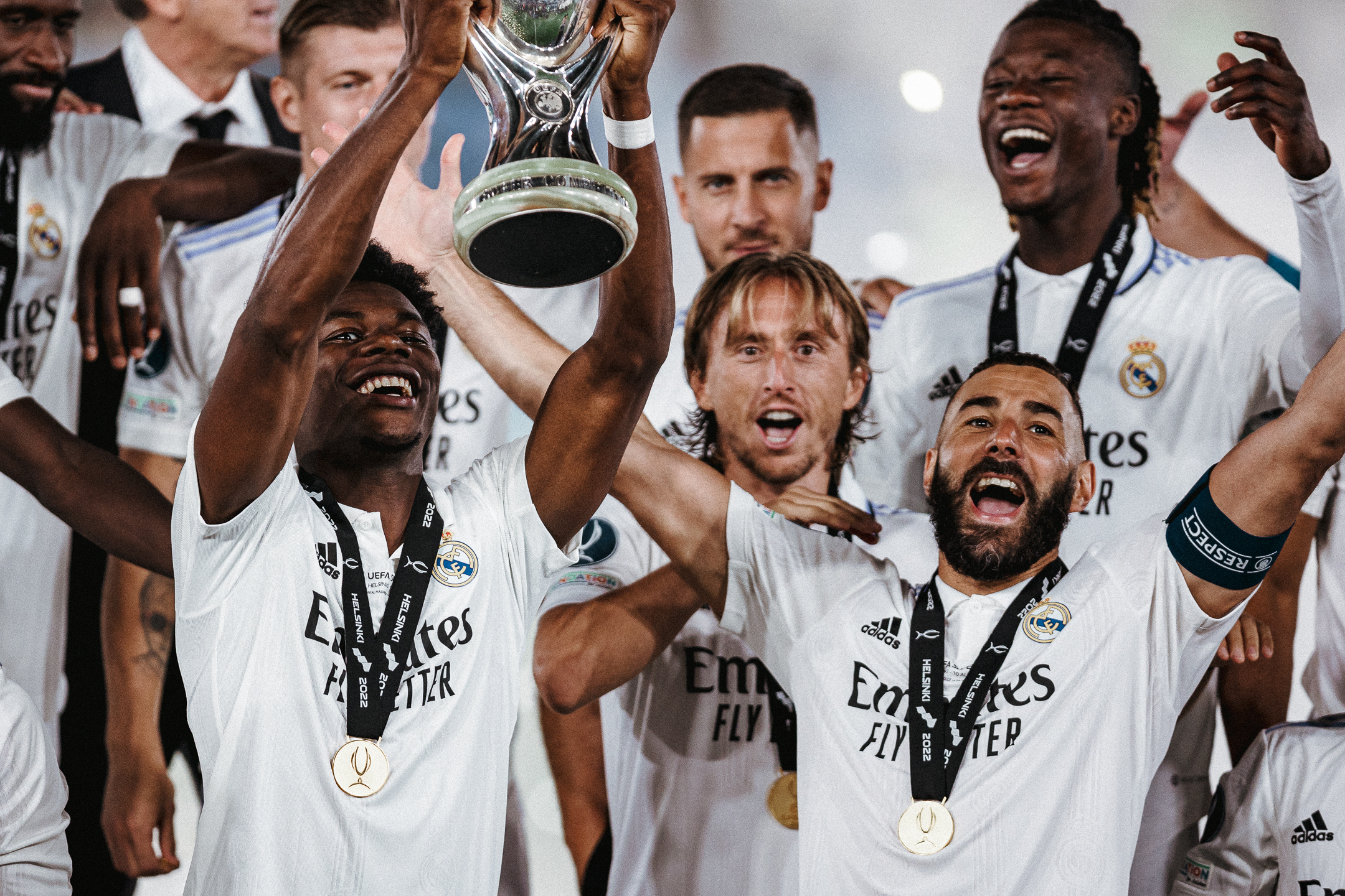 Viisi tähtikuvaa Super Cupin ottelusta Real Madrid – Eintracht Frankfurt